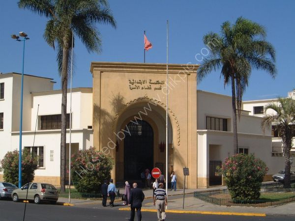 Typical Entrance, Government Building, Casablanca